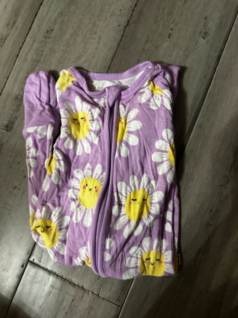 Little Sleeping Daisy Infant Zippie